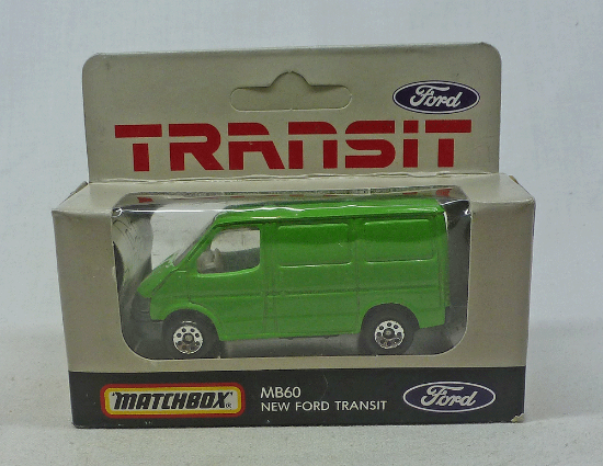 Picture of Matchbox Blue Box MB60 Ford Transit LIME GREEN with Promo Box 