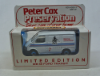 Picture of Matchbox MB60 Ford Transit Van "Peter Cox Preservation" with Promo Box