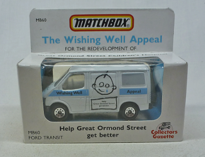 Picture of Matchbox MB60 Ford Transit Van "The Wishing Well Appeal" 