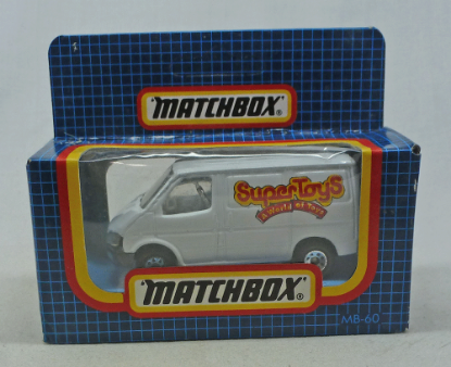 Picture of Matchbox Dark Blue Box MB60 Ford Transit Van "Super Toys"