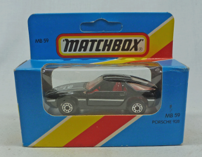 Picture of Lesney Matchbox Blue Box MB59f Porsche 928 Black