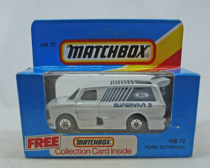 Picture of Matchbox Blue Box MB72 Ford Transit Supervan