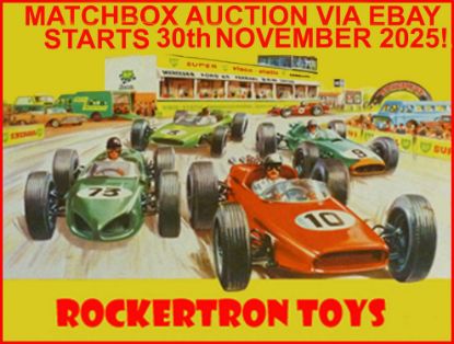 Picture of OUR  MATCHBOX SALE VIA EBAY HAS NOW STARTED!