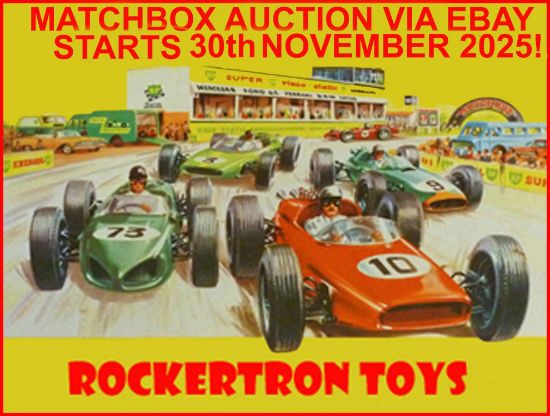 Picture of OUR NEXT MATCHBOX SALE VIA EBAY STARTS 30th NOVEMBER 2025!