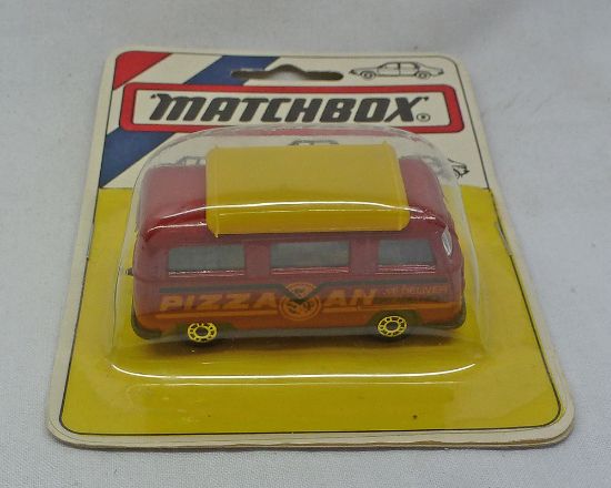 Picture of Matchbox Hungarian MB23 Volkswagen Camper Van Metallic Red 