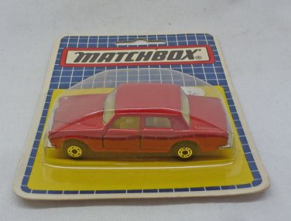 Picture of Matchbox Hungarian MB39 Rolls Royce Red with Yellow Interior