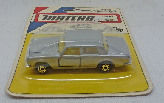 Picture of Matchbox Hungarian MB39 Rolls Royce Silver with Yellow Interior