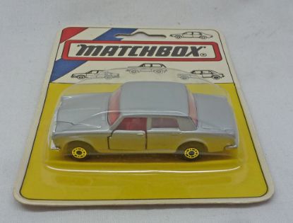 Picture of Matchbox Hungarian MB39 Rolls Royce Silver with Red Interior 