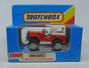 Picture of Matchbox Blue Box MB14 Jeep Eagle Red [B]