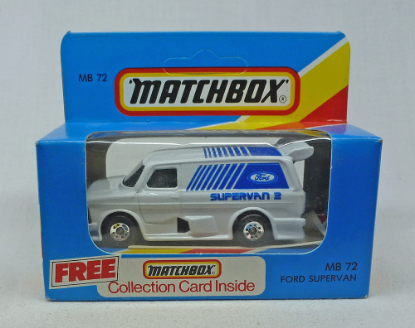 Picture of Matchbox Blue Box MB72 Ford Supervan