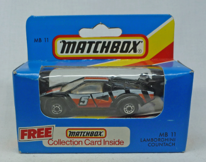 Picture of Matchbox Blue Box MB11 Lamborghini Countach Black