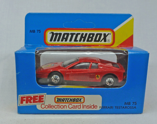 Picture of Matchbox Blue Box MB75 Ferrari Testarossa [B]