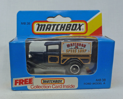 Picture of Matchbox Blue Box MB38 Ford Model A "Speed Shop"