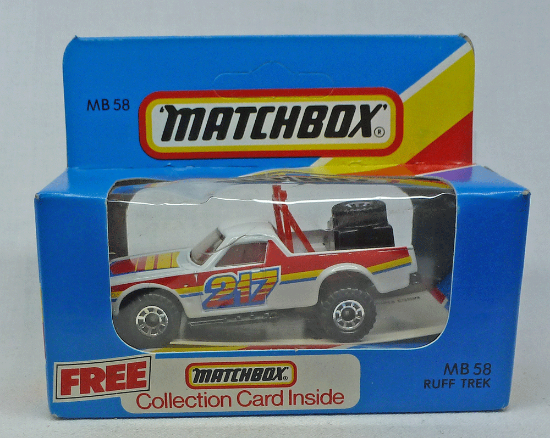 Picture of Matchbox Blue Box MB58 Ruff Trek White "217"