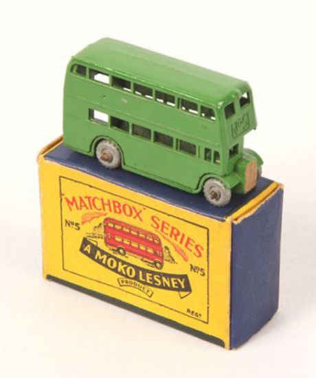 Picture of MATCHBOX MANIA VI AUCTION MB5a BUS GREEN