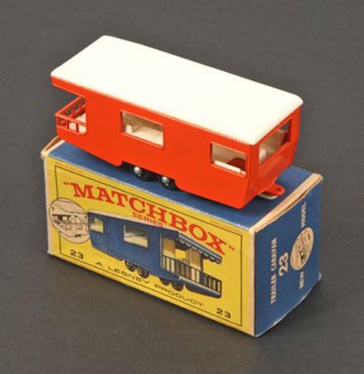 Picture of MATCHBOX MANIA VI AUCTION MB23d COLOUR TRIAL CARAVAN