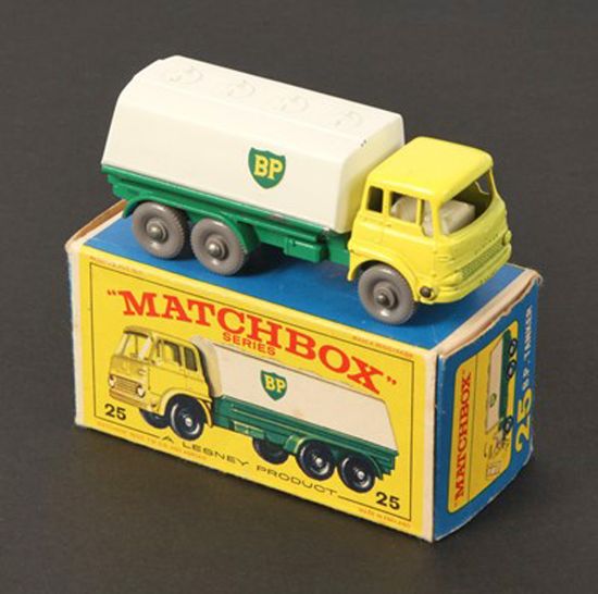 Picture of MATCHBOX MANIA VI AUCTION MB25c GREY WHEEL TANKER