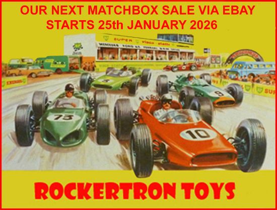 Picture of OUR EBAY MATCHBOX AUCTION FINISHES TODAY!