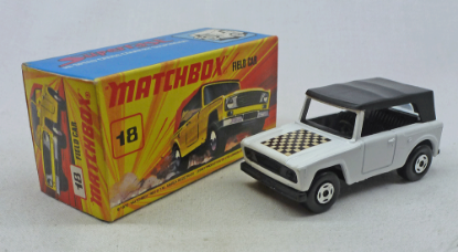 Picture of Matchbox Superfast MB18e Field Car WHITE with i Box