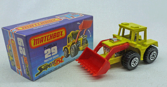Picture of Matchbox Superfast MB29e Tractor Shovel Lemon