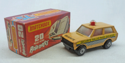 Picture of Matchbox Superfast MB20e Range Rover Police Patrol Metallic Sand 