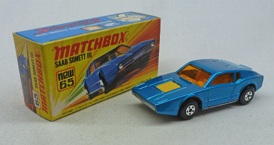 Picture of Matchbox Superfast MB65d Saab Sonett Darker Blue