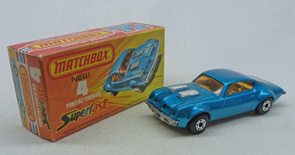 Picture of Matchbox Superfast MB4f Pontiac Firebird Mid Blue