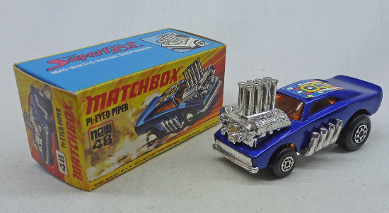 Picture of Matchbox Superfast MB48d Pi Eyed Piper with Amber Windows