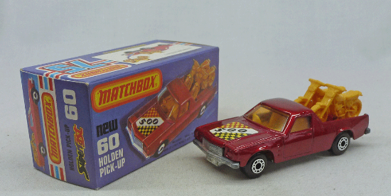 Picture of Matchbox Superfast MB60d Holden Pick Up Magenta