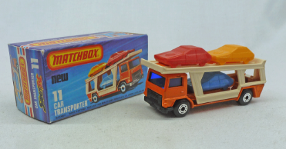 Picture of Matchbox Superfast MB11f Car Transporter Orange