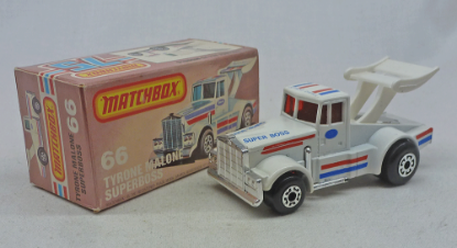 Picture of Matchbox Superfast MB66f Tyrone Malone with RED Windows