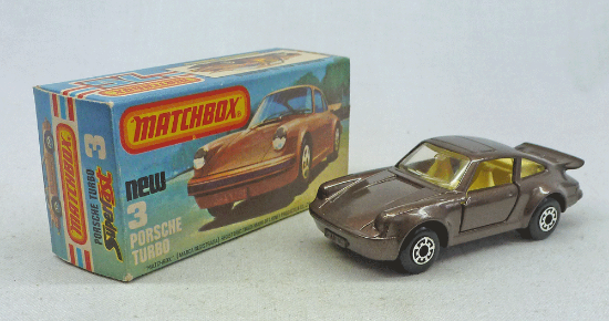 Picture of Matchbox Superfast MB3e Porsche Turbo Brown