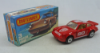 Picture of Matchbox Superfast MB3e Porsche Turbo Red with Tan Interior Grey Base