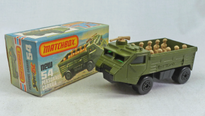 Picture of Matchbox Superfast MB54d Personnel Carrier with L Box