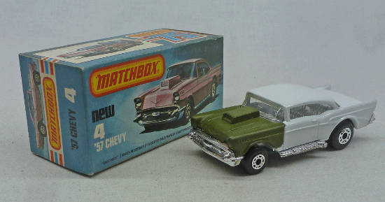 Picture of Matchbox Superfast MB4g 1957 Custom Chevy PRE PRODUCTION Model
