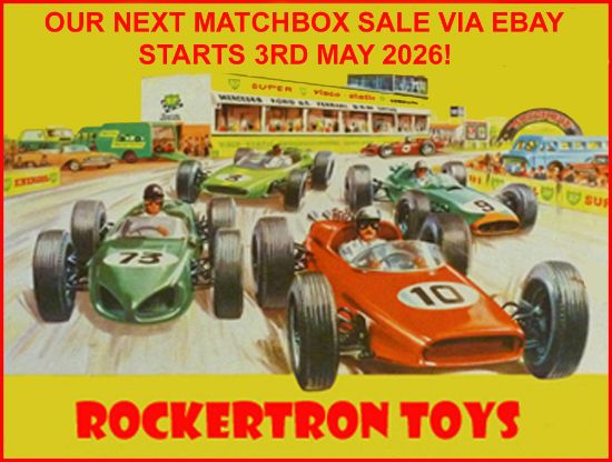 Picture of MATCHBOX AUCTION VIA EBAY STARTS 3rd MAY 2026