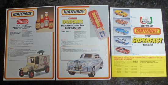 Picture of EBAY MAY MATCHBOX AUCTION PREVIEW