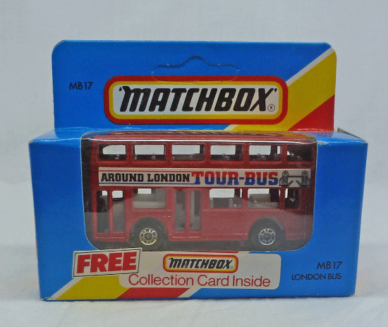 Picture of Matchbox Blue Box MB17 London Bus "Around London Tour Bus"
