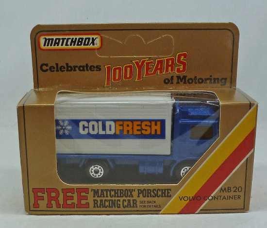 Picture of Matchbox GOLD Box MB20 Volvo Container Truck "Cold Fresh"