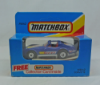 Picture of Matchbox Blue Box MB62 Corvette Blue with Chrome Wheels [B]