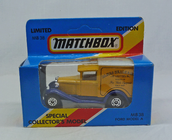 Picture of Matchbox Blue Box MB38 Ford Model A "James Neale & Sons"