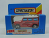 Picture of Matchbox Blue Box MB30 Mercedes Benz G-Wagon Red "Rescue Unit" [B]