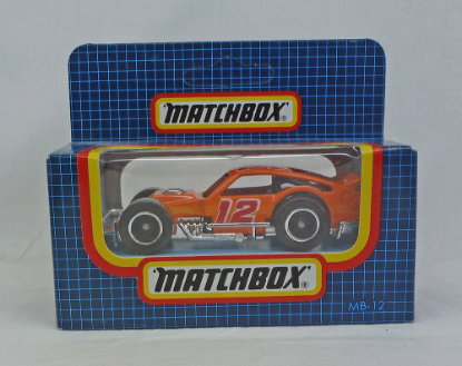 Picture of Matchbox Dark Blue Box MB12 Modified Racer Orange [A]