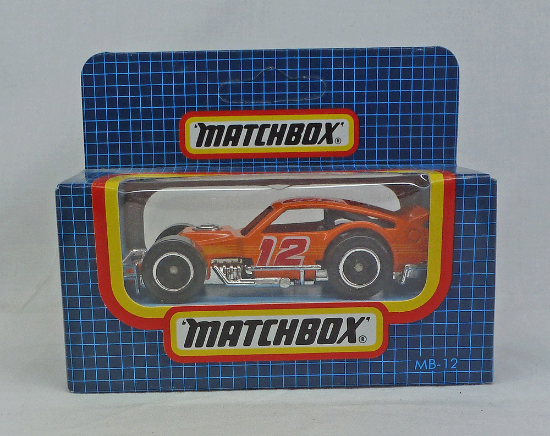 Picture of Matchbox Dark Blue Box MB12 Modified Racer Orange [A]