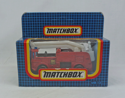 Picture of Matchbox Dark Blue Box MB13 Snorkel Fire Engine