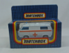 Picture of Matchbox Dark Blue Box MB20 Volkswagen Transporter Ambulance Orange Tampos