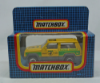 Picture of Matchbox Dark Blue Box MB27 Jeep Cherokee Yellow Forest Ranger