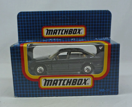 Picture of Matchbox Dark Blue Box MB31 BMW 5 Series Black [Macau]
