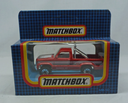Picture of Matchbox Dark Blue Box MB50 Dodge Dakota