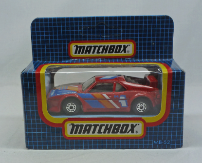 Picture of Matchbox Dark Blue Box MB52 BMW M1 Red